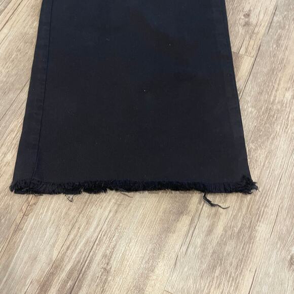 NWT Marine Layer Women’s Raw Edge Bridget Back Pocket Pants Faded Black Size 10 - Picture 10 of 10